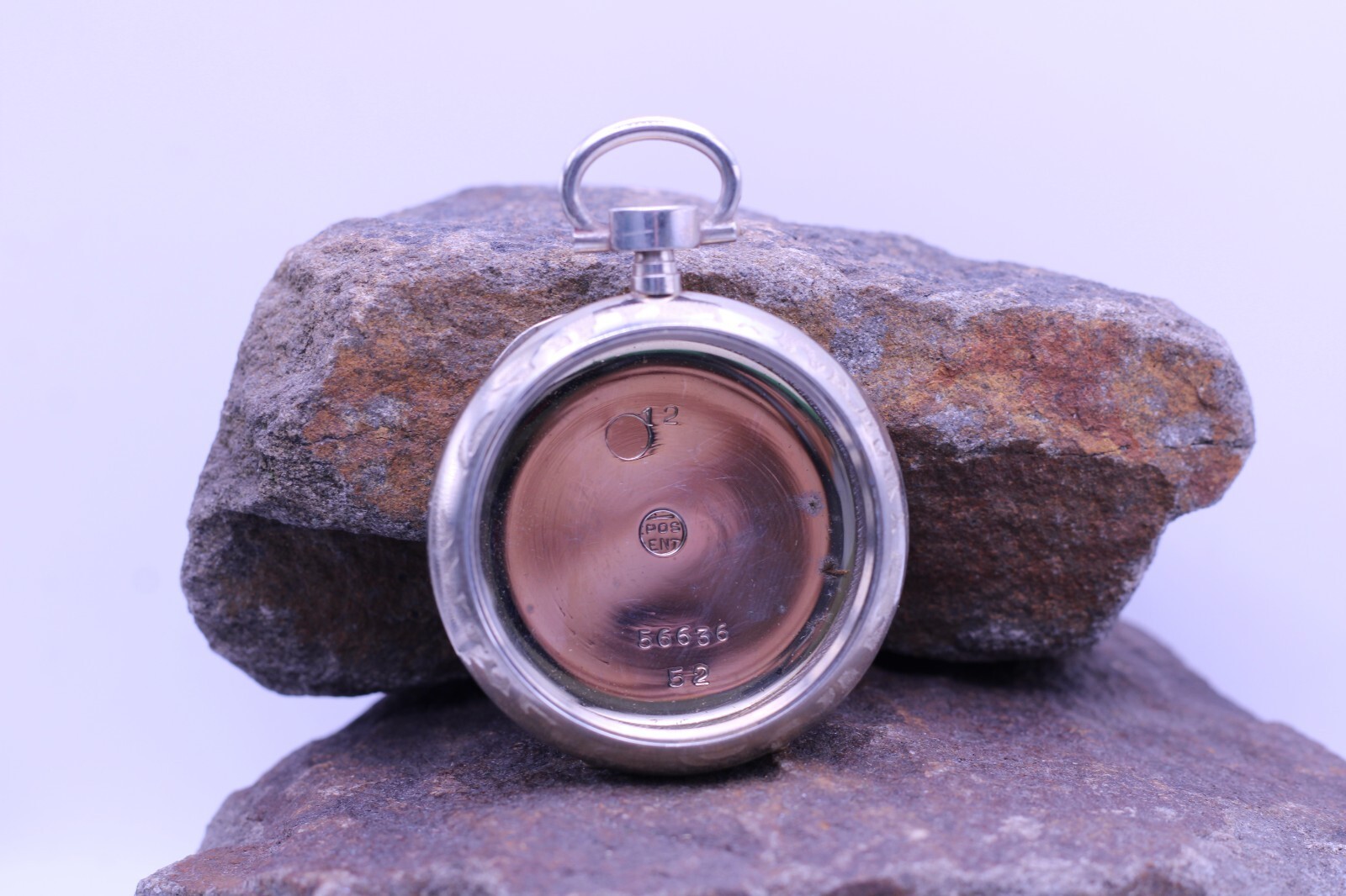 FPF DEPOSIT ARGENTAN KEYWIND SWISS NOS POCKET WATCH CASE 45.9mm (DL)