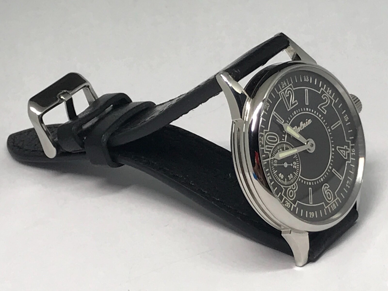 MOLNIA mechanism 36 02 USSR new case marriage wristwatch