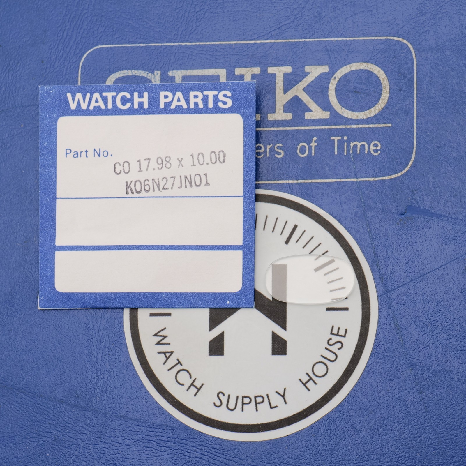 Seiko Original Watch Crystal Part K06N27JN01 Watchmakers New Old Stock (SEKG)
