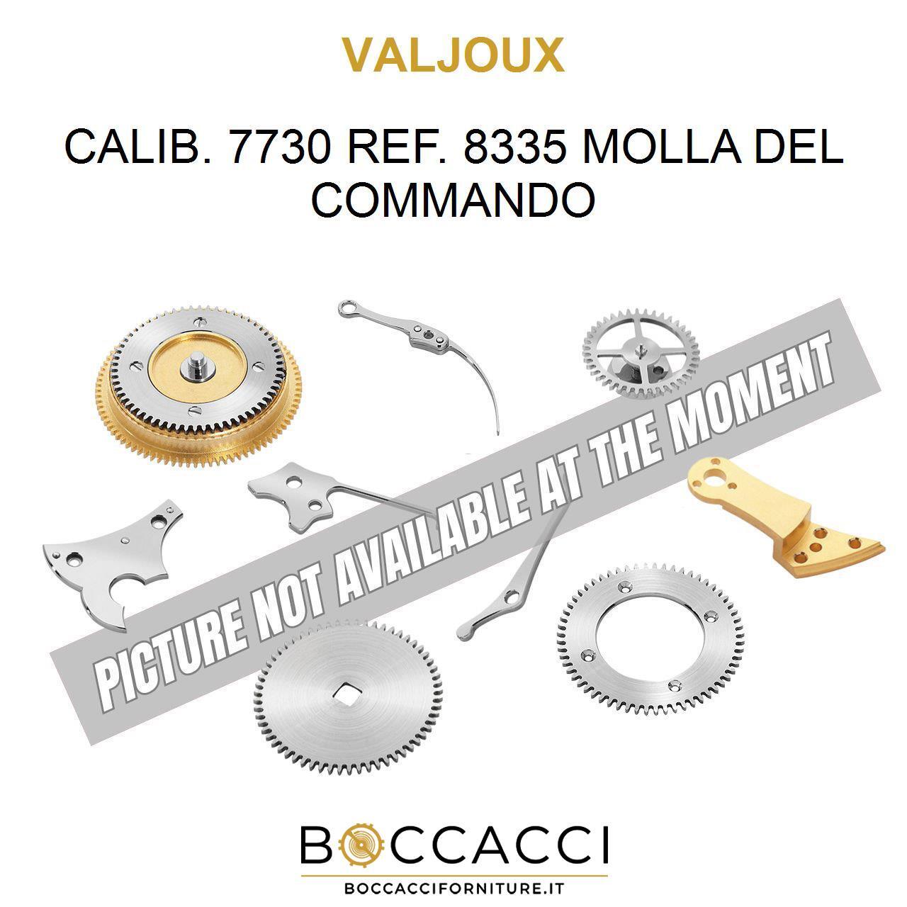 VALJOUX CALIB. 7730 REF. 8335 MOLLA DEL COMMANDO Calib: 7730 (EXCELLENT STATE)