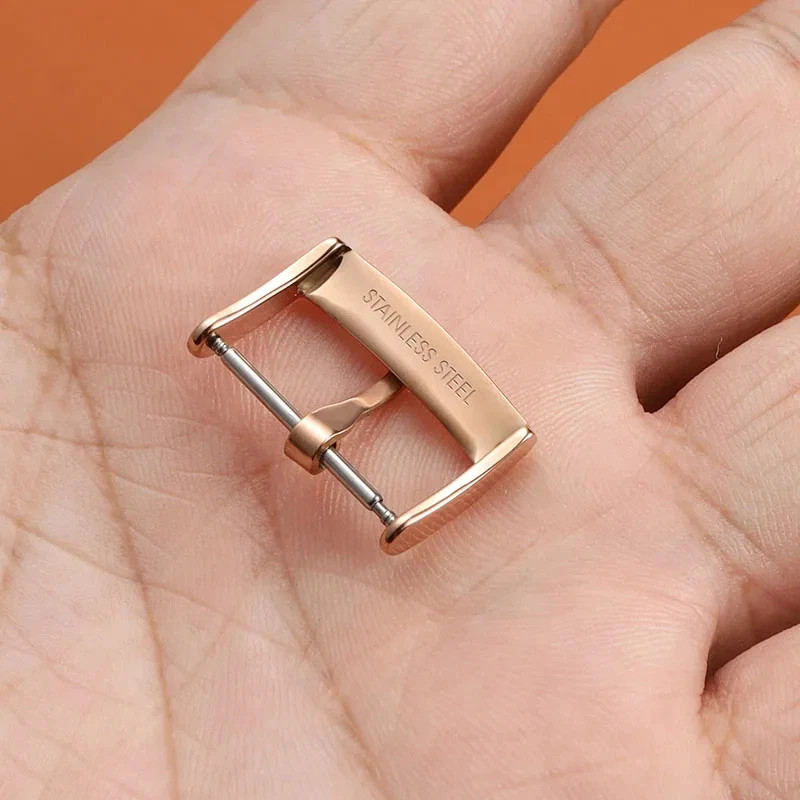 Metal Watch Buckle for Omega DE VILLE 12 14 16 18mm Silver Gold Strap Pin Clasp