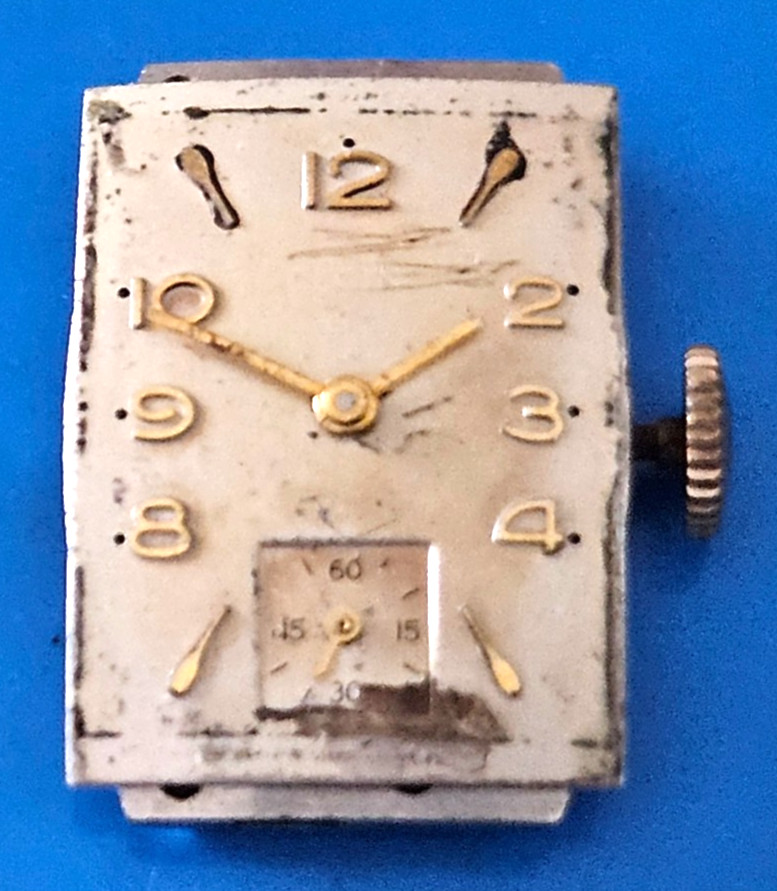 ELGIN 623 17J Watch Movement (REMOVED FROM GOLD CASE) lot86