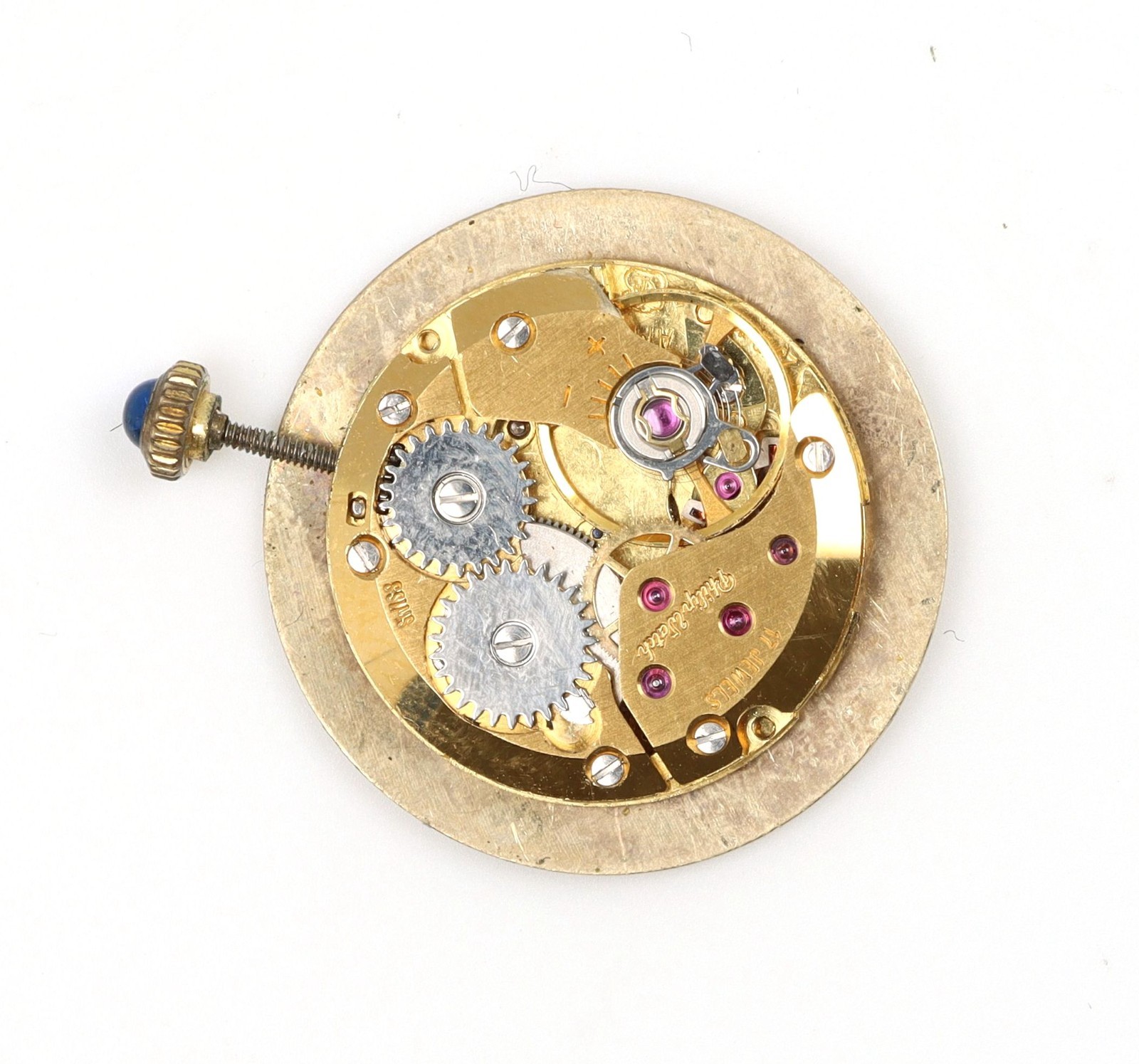 Philip watch dial and movement