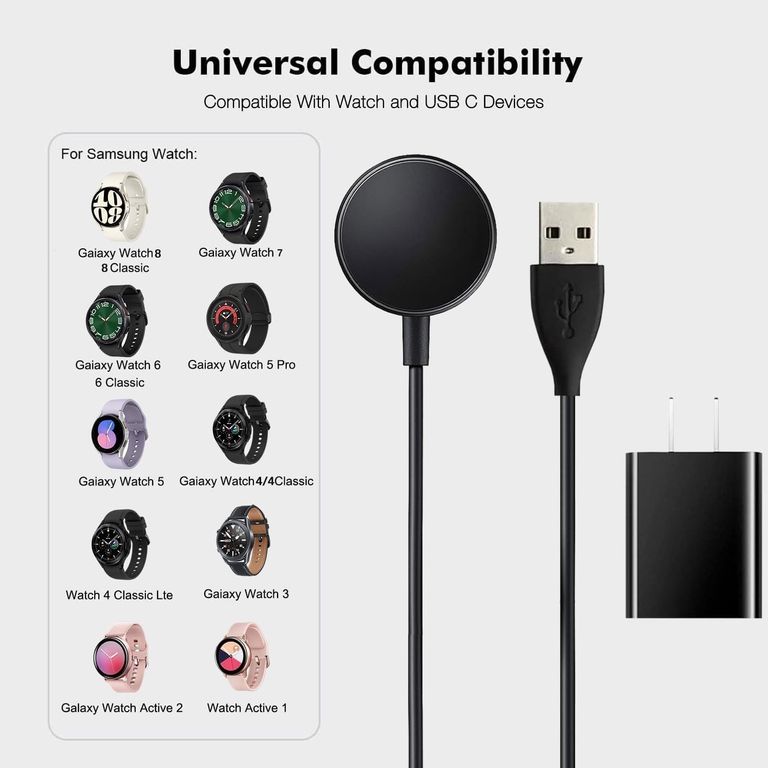 6FT Long Samsung Charger for Samsung Galaxy 8/8 /7/6/Ultra, 6 , 5/5 /4/4 /3/A…