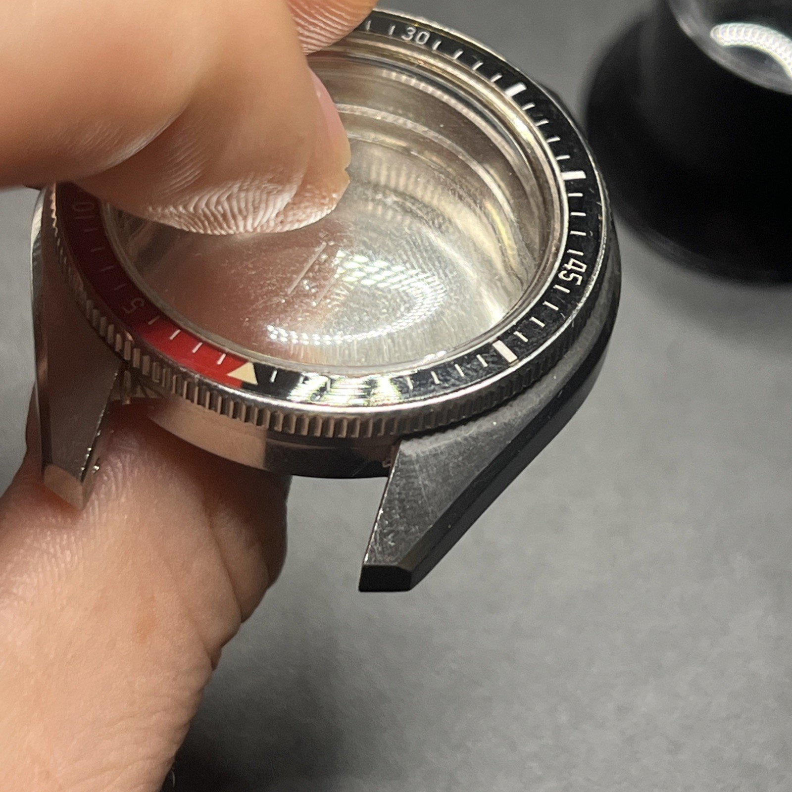 1977 Bulova Ref. 8112 Quartz Day-Date 666 Diver Case (015)