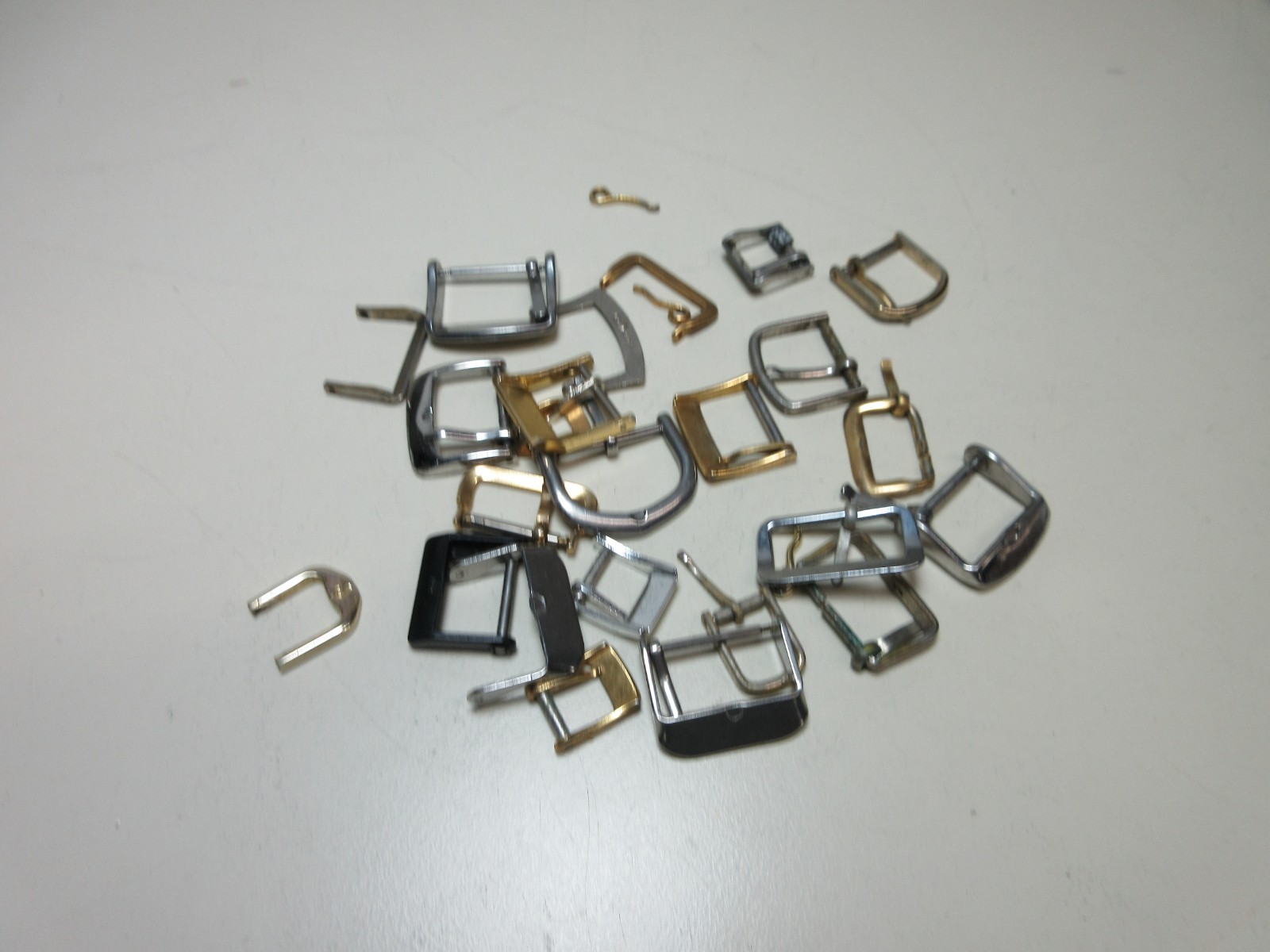LOT WATCH BAND BUCKLES CLOSER CLASP WATCHMAKER REPLACEMENT PARTS #96