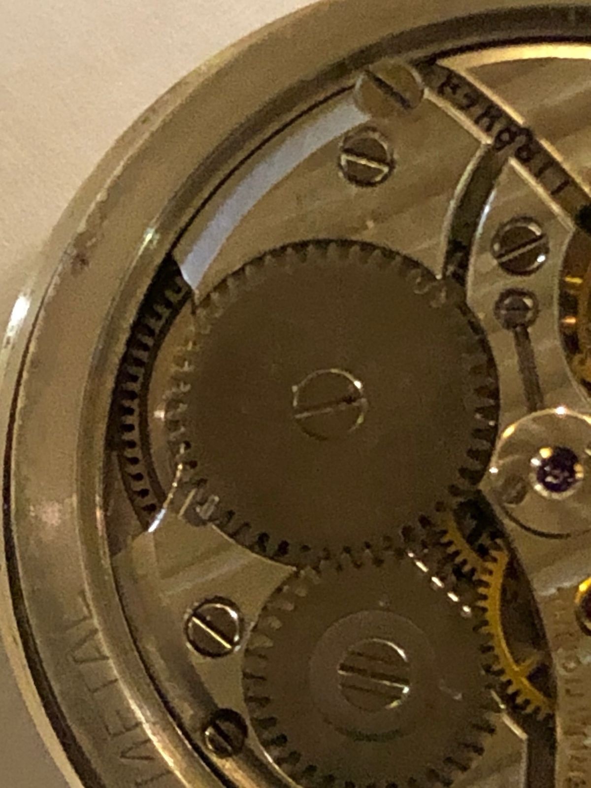 IWC Schaffhausen Cal C 89 Movement Good working plus dial