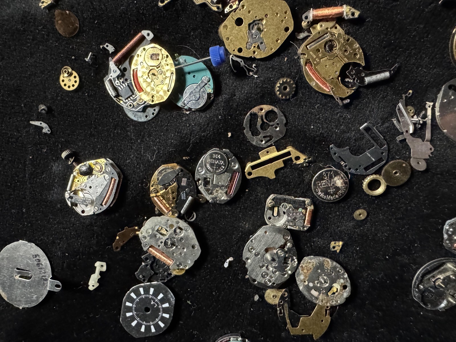 Large Lot Watch Movement Parts Quartz Mechanical For Repair Craft Steampunk