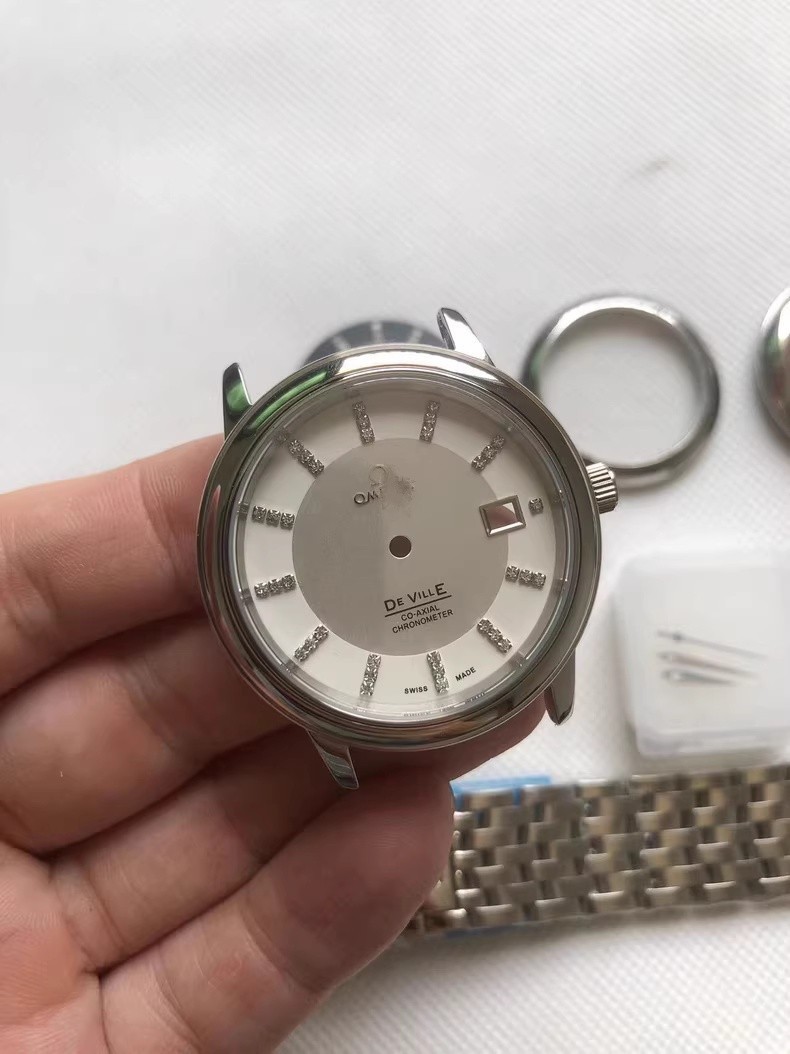 For DIY 38mmmm Watch Steel Case kit For 2824.SW200 movement