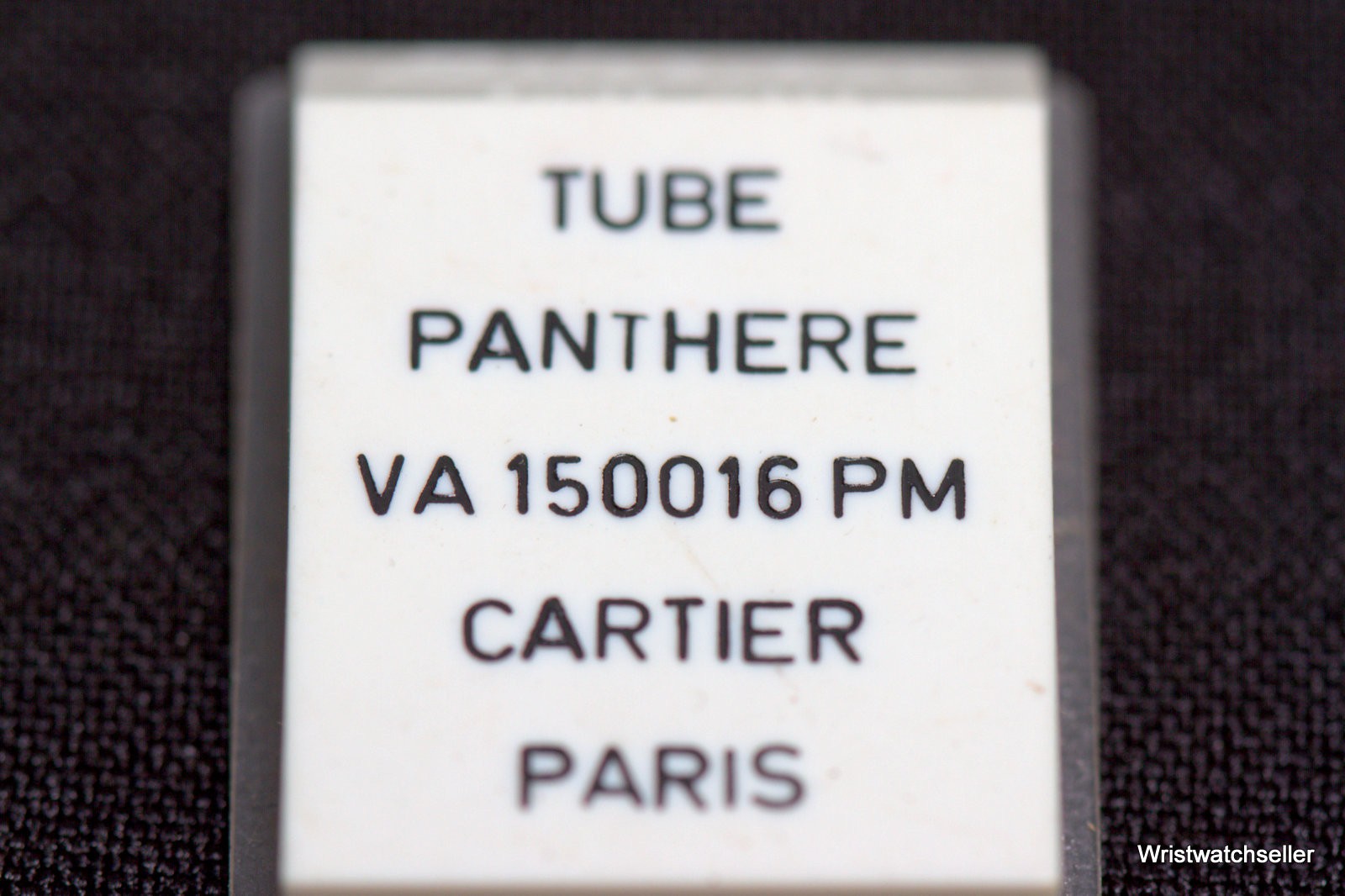 Cartier Paris Tube Panthere VA 150016 PM Free USA USPS Priority Ship