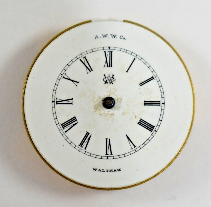 Vintage Waltham 62 0s 11J Pendant Set Watch Movement lot.t