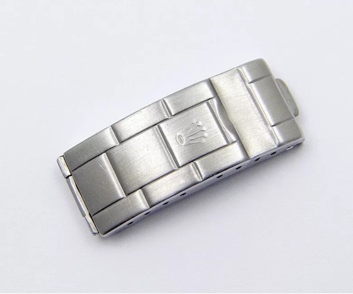 Genuine Rolex Submariner 93153-18 Buckle Deployant Clasp for Watch 1990 #1336