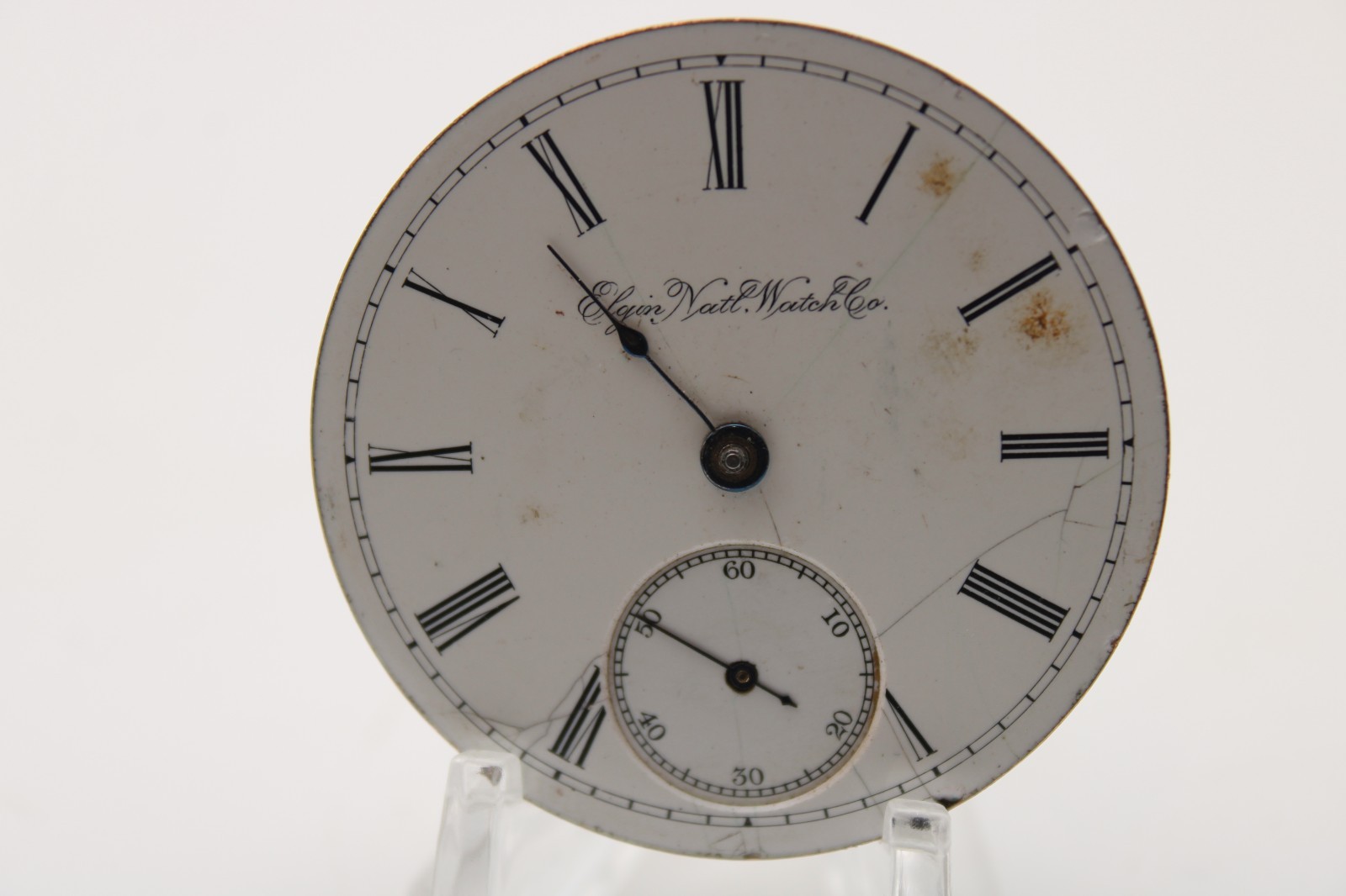 1891 ELGIN POCKET WATCH MOVEMENT 4110428 GRADE: 82 18s 15j (DR)