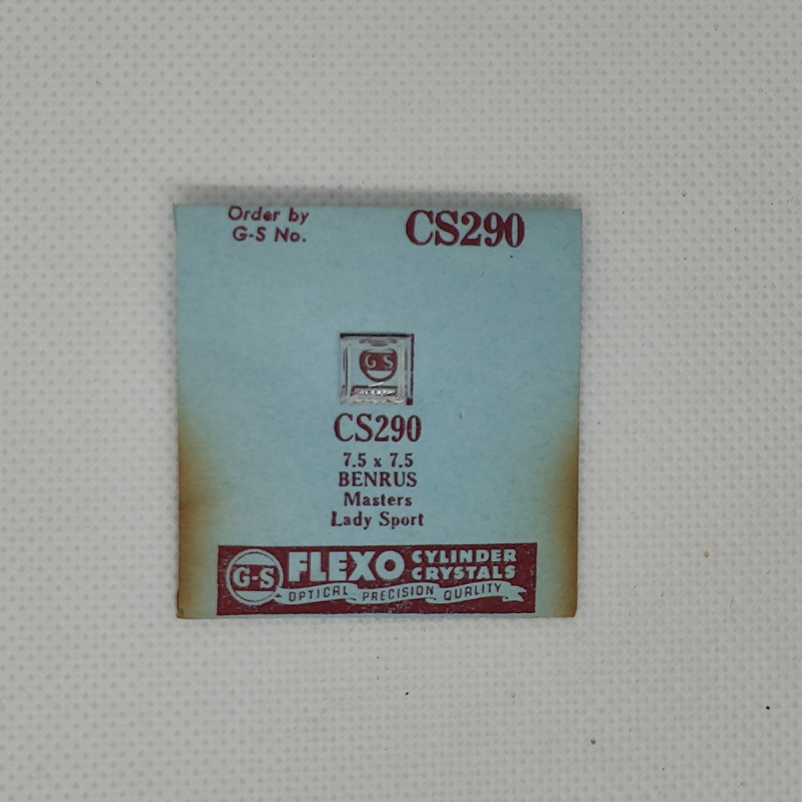 GS Flexo CS Watch Crystals – Choose Part #