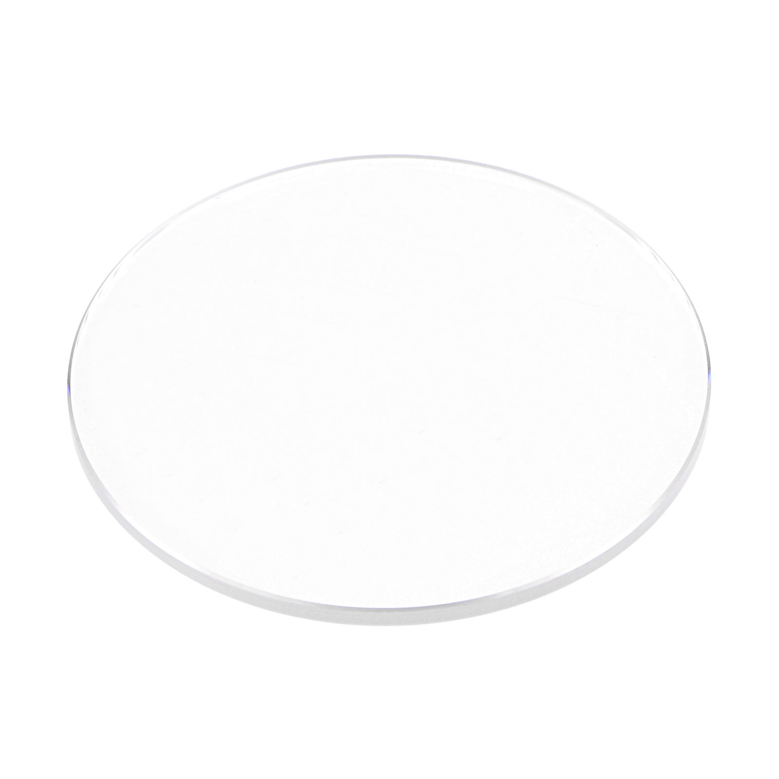 Watch Crystal Glass Lens 36mm Dia 1.5mm Thick Flat Round Sapphire Replacement