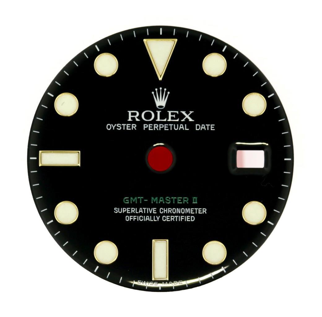 Original Men’s Rolex GMT-MASTER II 40mm 116713 116718 Black Dial #B1