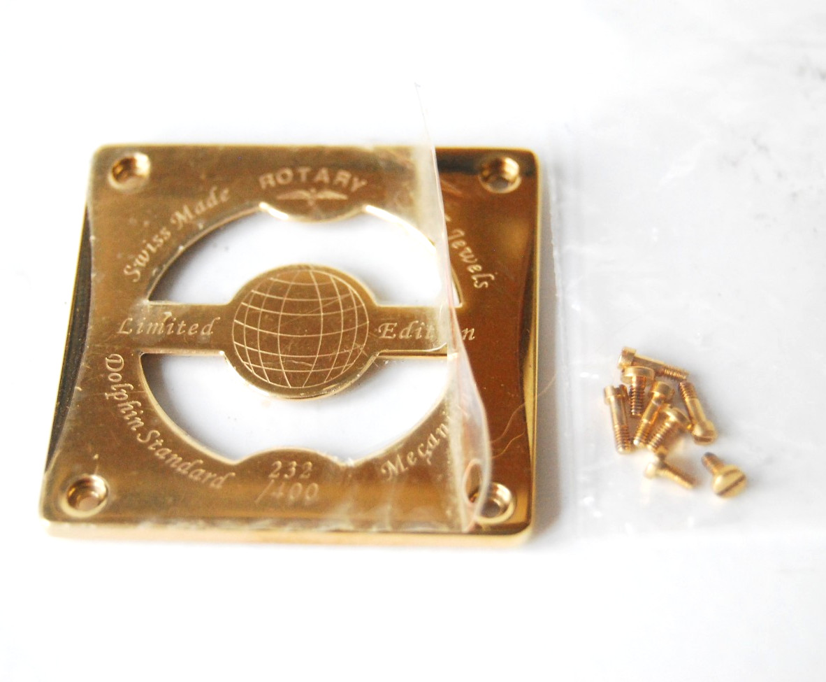 UNUSED ROTARY MECANIQUE LIMITED EDITION 232/400 – ALL PARTS -EX MOVEMENT & STRAP