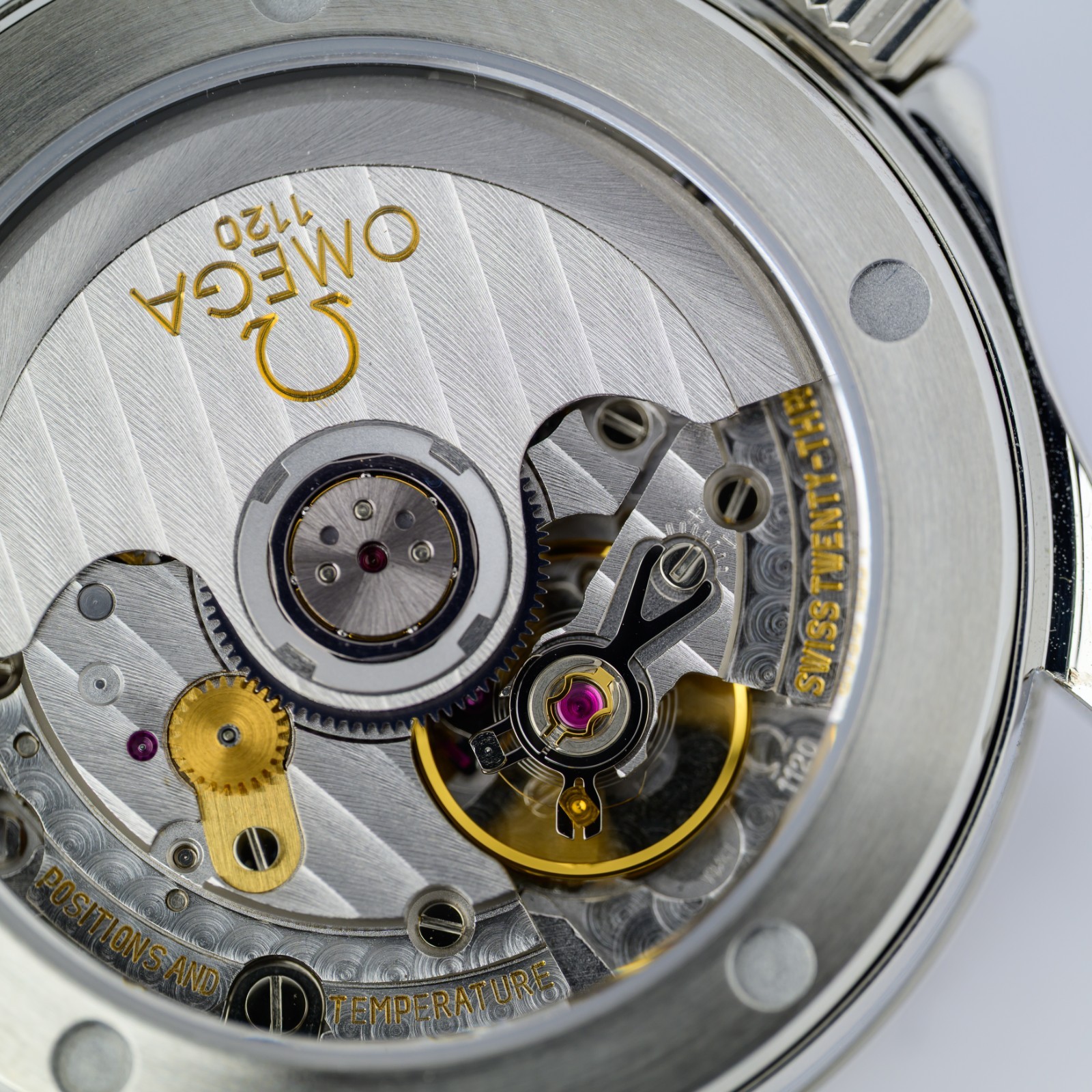 Spiralwinder Sapphire Caseback for 36mm 1990s Seamaster 120m Automatics