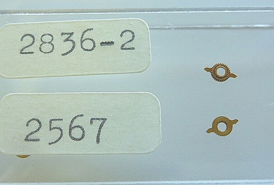 ETA 2836-2 day parts; 2555, 2632, 2633, 2644, 462, 2567, 2569, 2784, 2543, 2780