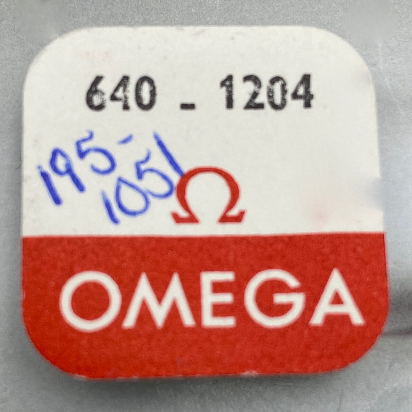 Genuine Omega 640-1204 Barrel Arbor. Seal Package