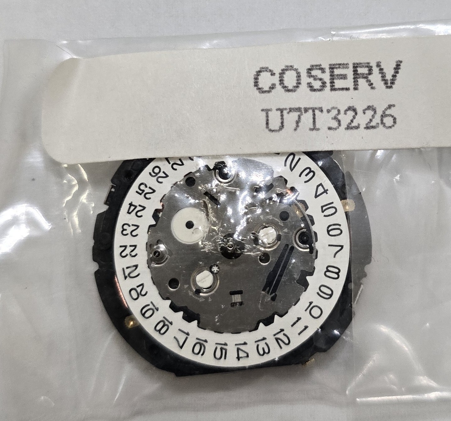DEFECTIVE with defects U5T5226 Quartz Movement Chronograph For Parts G3D