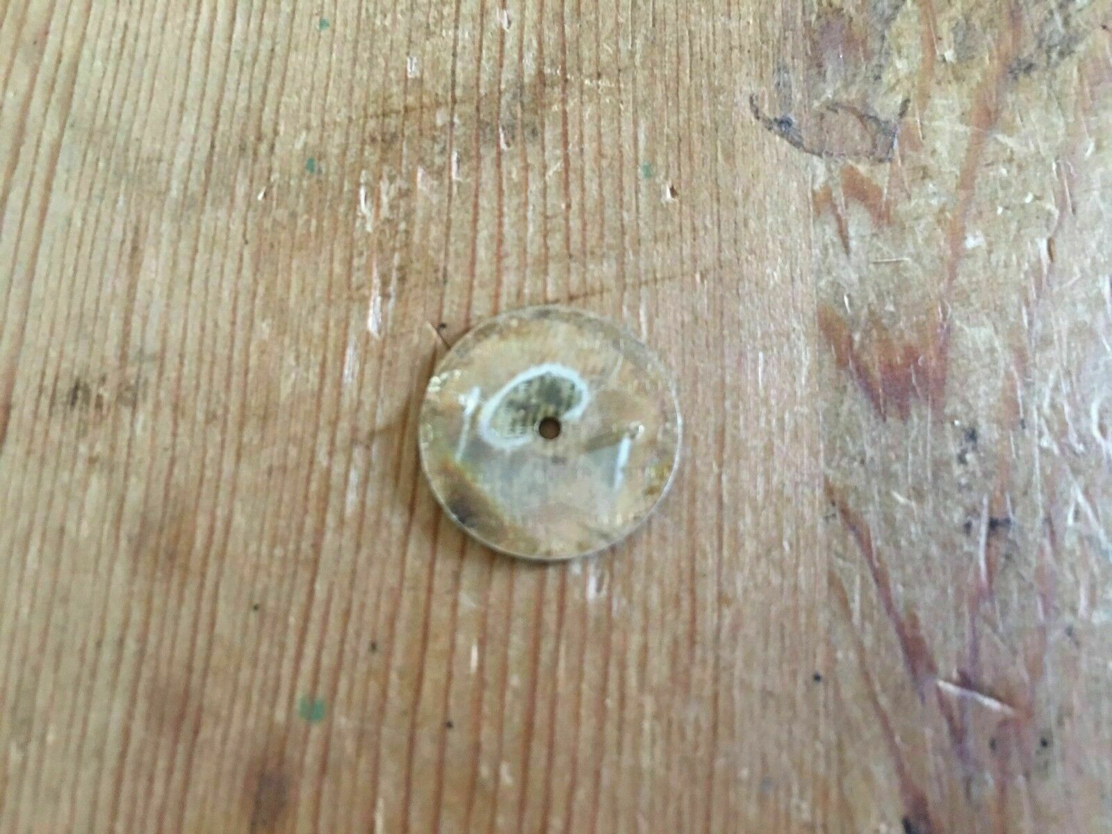 Used – Longines Watch Dial – 16 Mm Diameter – Used