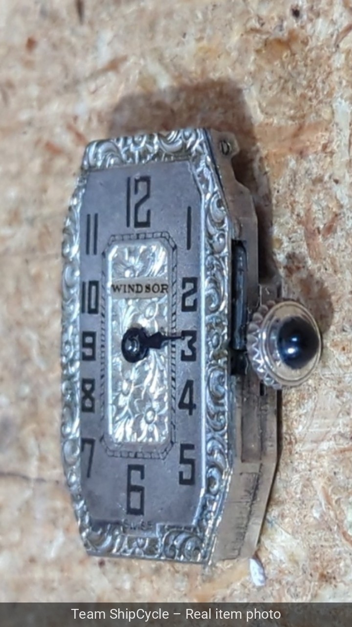 Vintage Seeland Watch Co LDS Mechanical Wristwatch Movement Parts Rep G2U