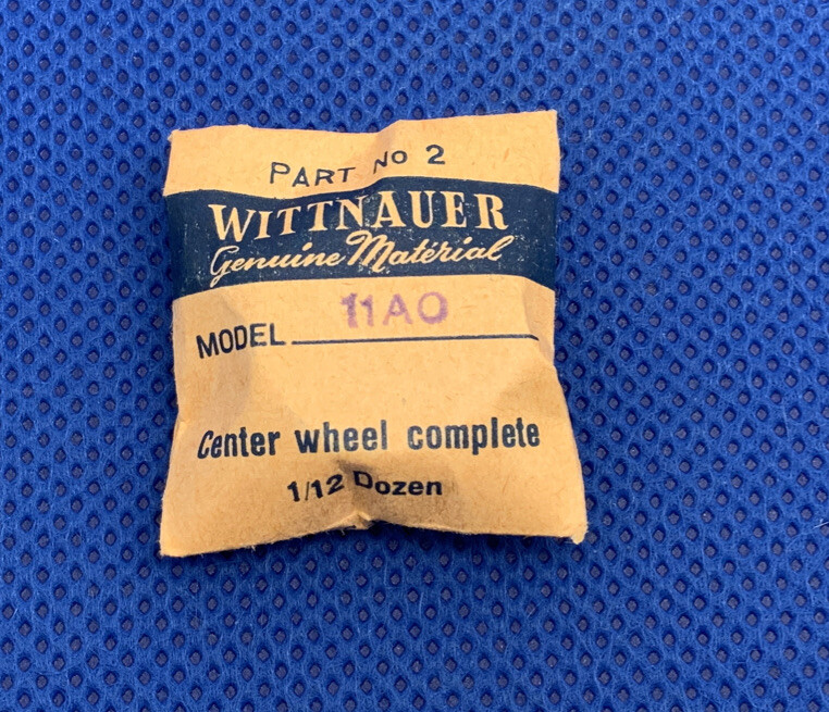 Wittnauer 11A0 Part # 200 Center Wheel Complete. Sealed. NOS (9C2)