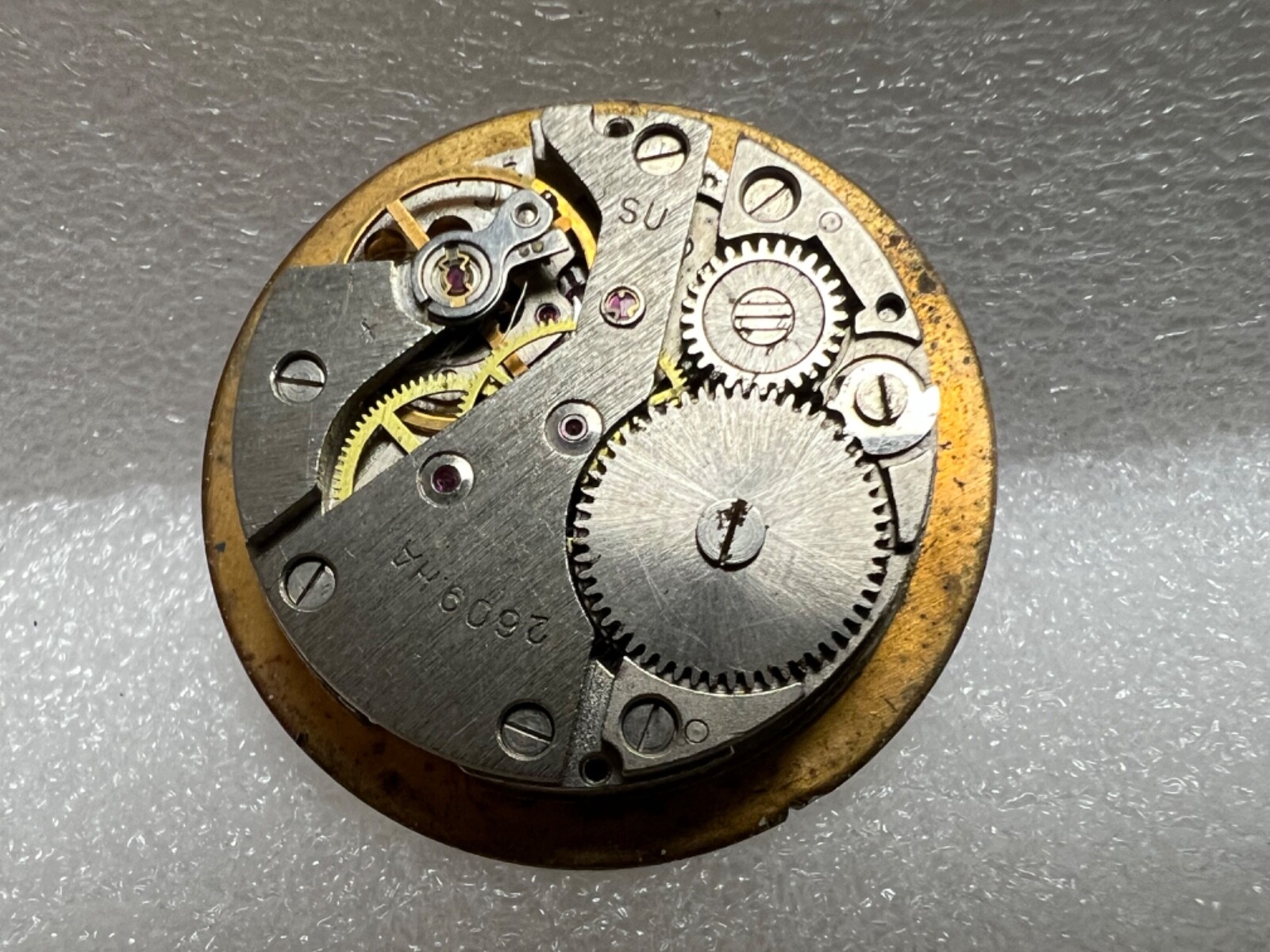Watch movement USSR Raketa Cal.2609.НА plus Dial.For parts.
