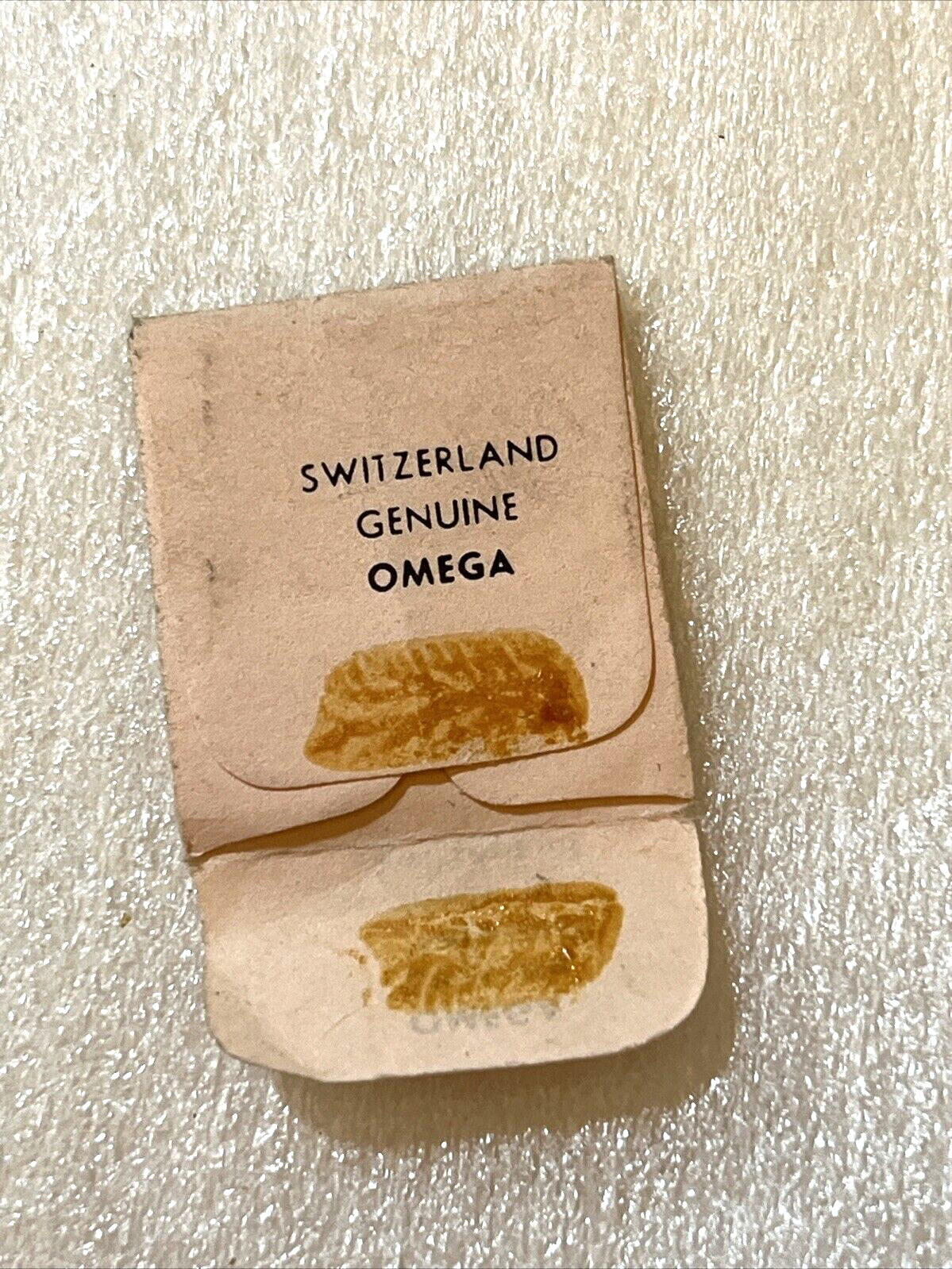 Omega Watch Stem 563 401 / 640 Unused Old Stock Open Pack Original Swiss Made