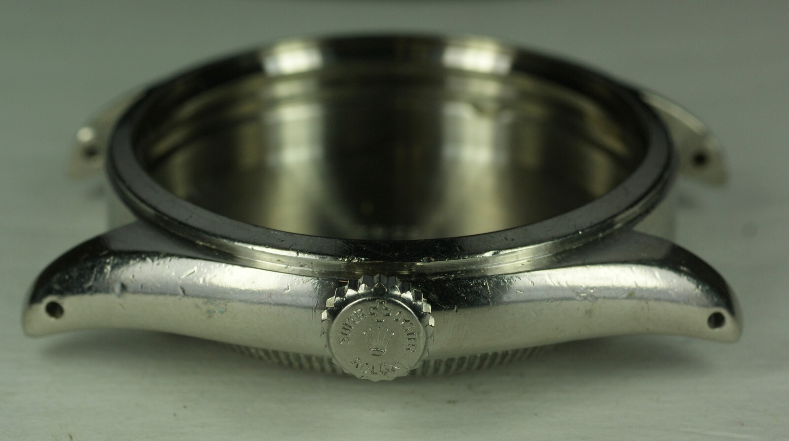 GENUINE Rolex 6084 Patented Oyster Perpetual Chronometer Case Crown Parts 34mm