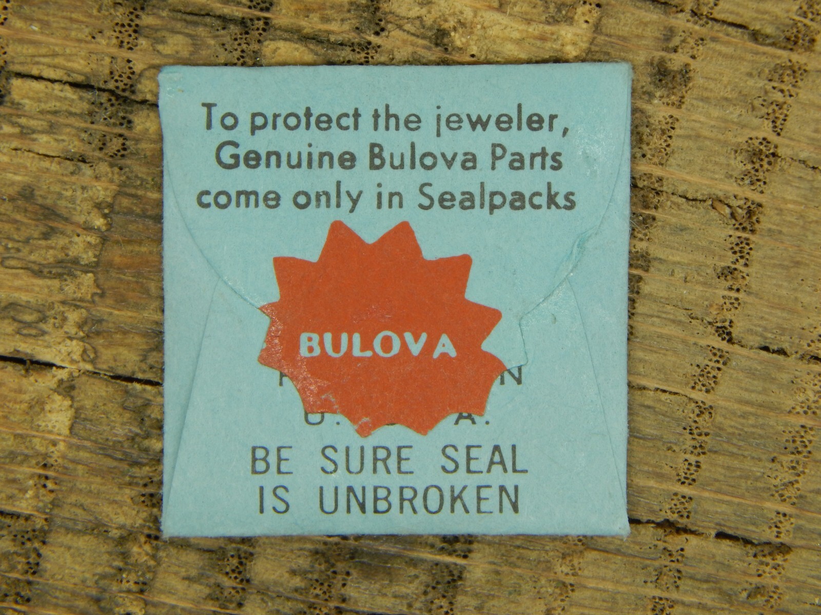 Genuine Bulova 7BEACD Double Tooth Hour Wheel Part #599 Watch Part NEW OLD STOCK