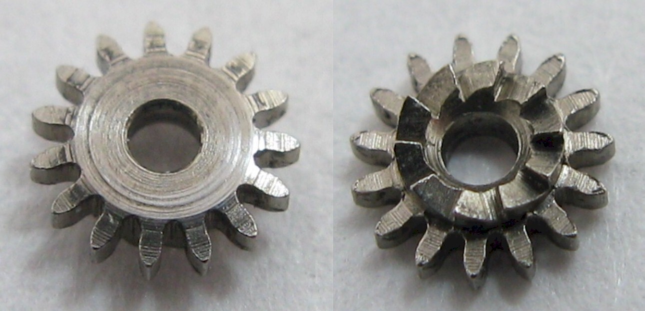 Poljot 3133 chronograph watch movement part one winding wheel #410