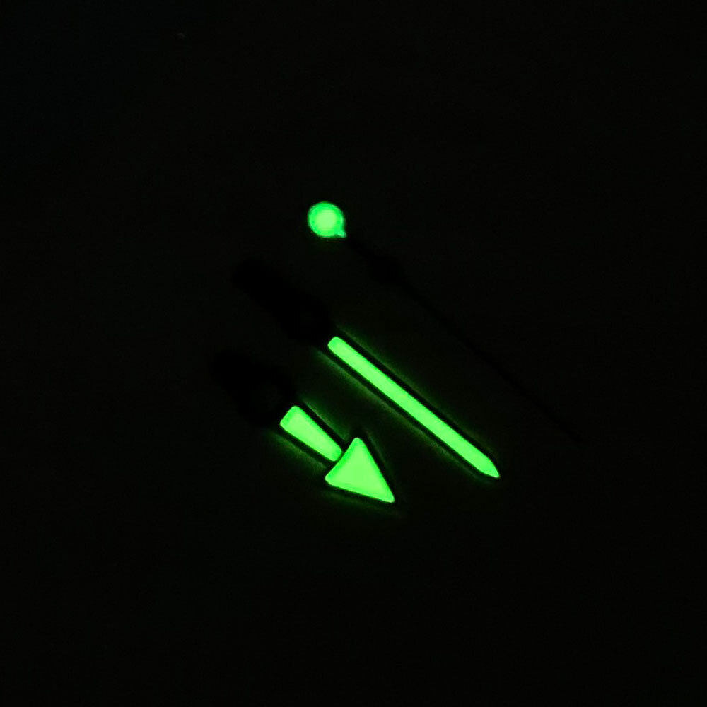 Pink White Arrow Watch Hand Green Lume fit NH35 NH36 Automatic Movt Accessories