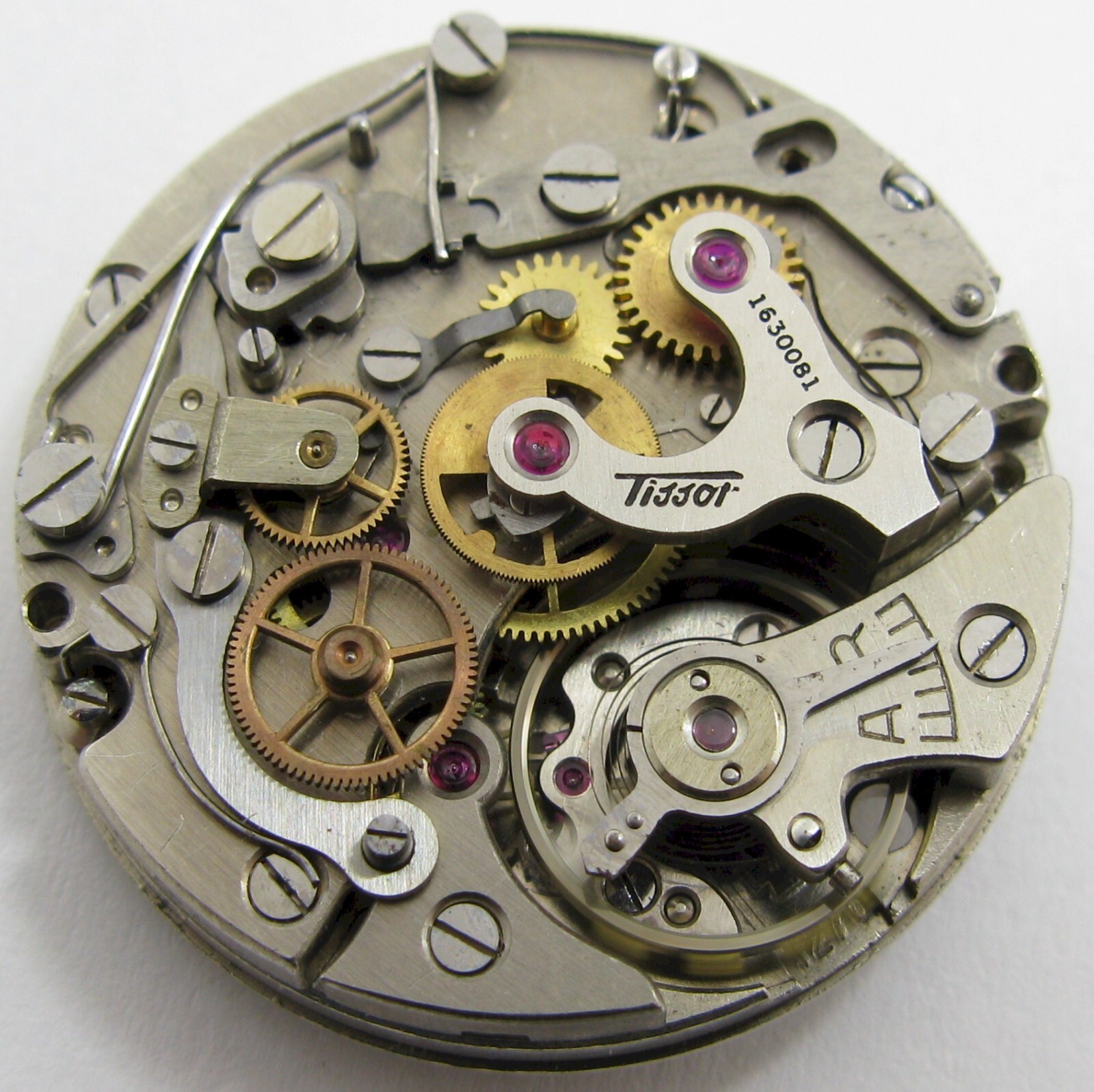 Tissot Lemania 1270 INCOMPLETE chronograph 17 j. Watch Movement for project …