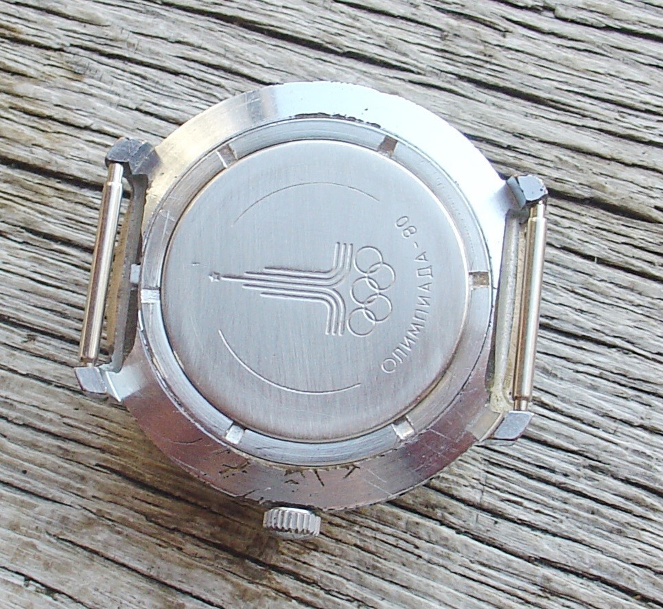 SOVIET RUSSIAN COLLECTIBLE WOSTOK (VOSTOK) – OLYMPICS – 1980 WATCH serviced