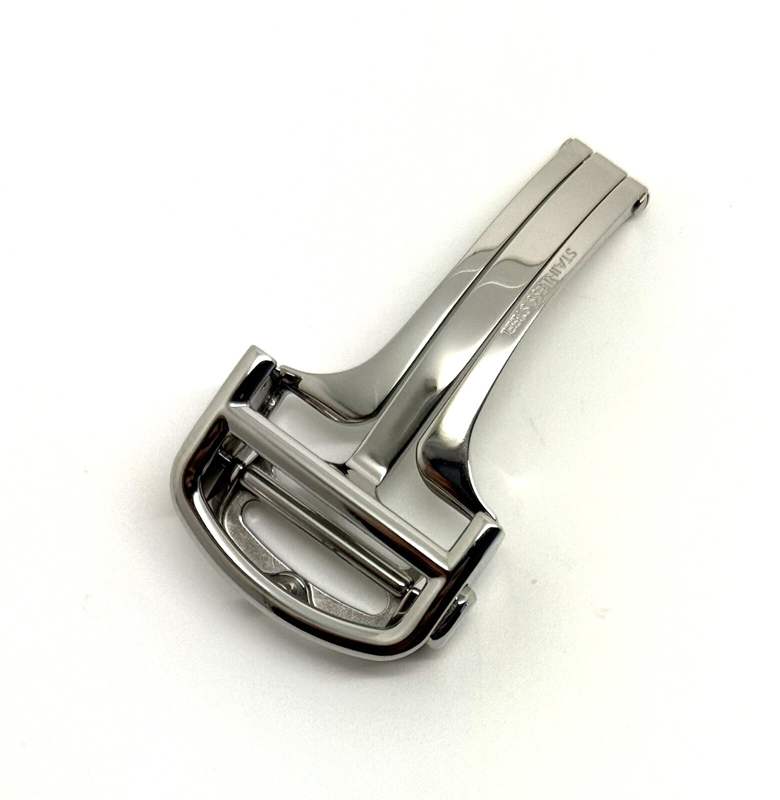 Cartier Santos 18mm Stainless Steel Deployment Buckle Watch Clasp Authentic OEM