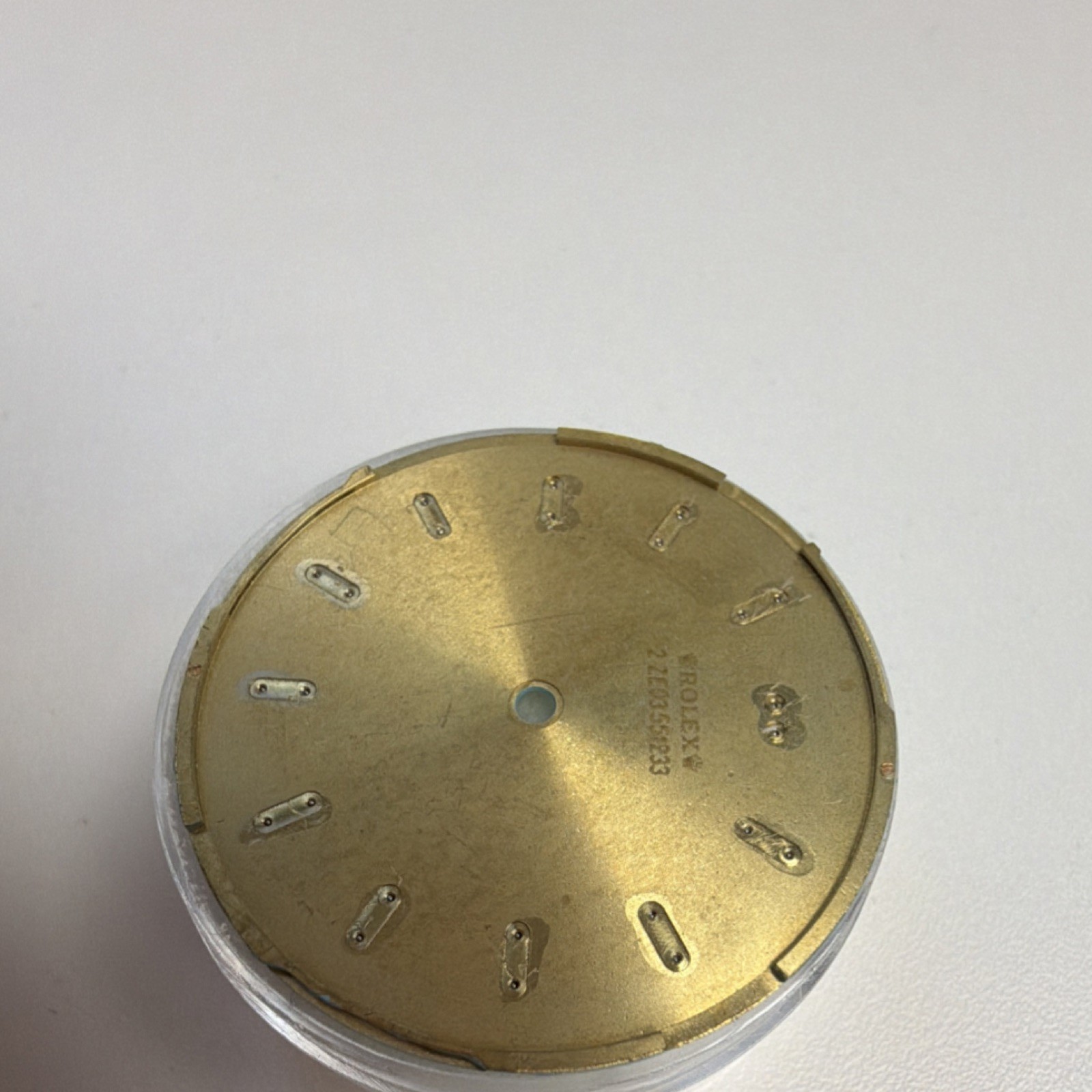 Rolex custom turquoise dial for Oyster Perpetual model 124300 41mm