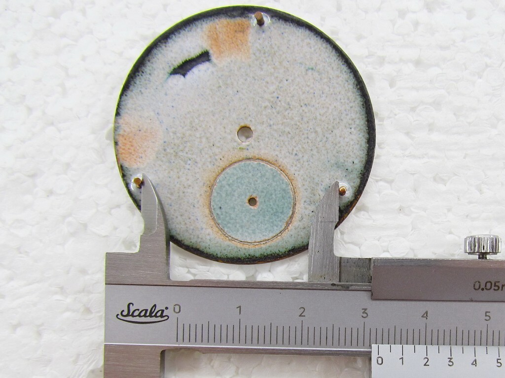 Omega Antique Swiss Original Porcelain Dial (Watch-face) 44 mm for Pocket Watch