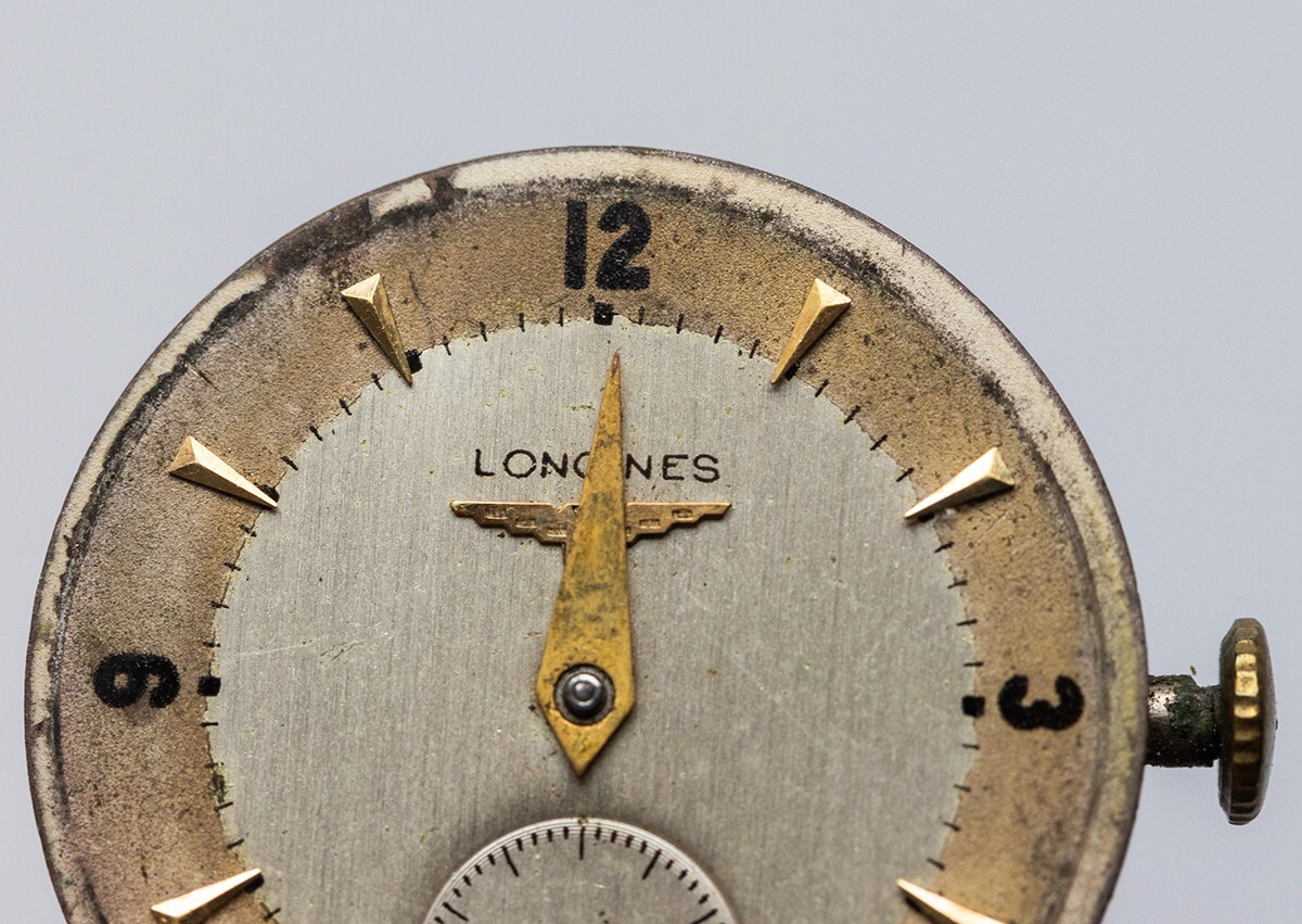 Vintage Longines Cal 23Z 17 Jewels Gold Watch Swiss Movement Parts or Repair