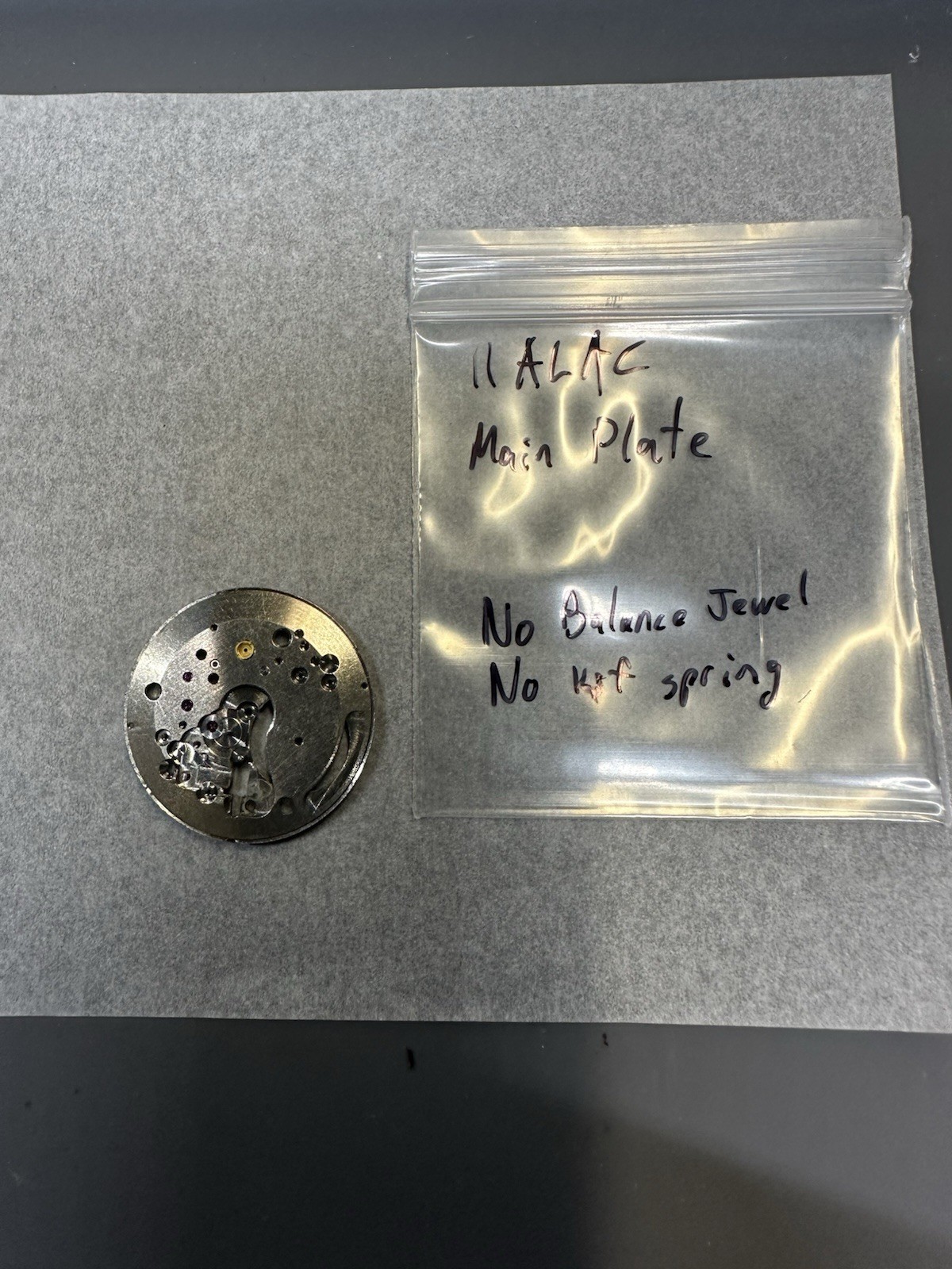 Bulova 11alac Main Plate