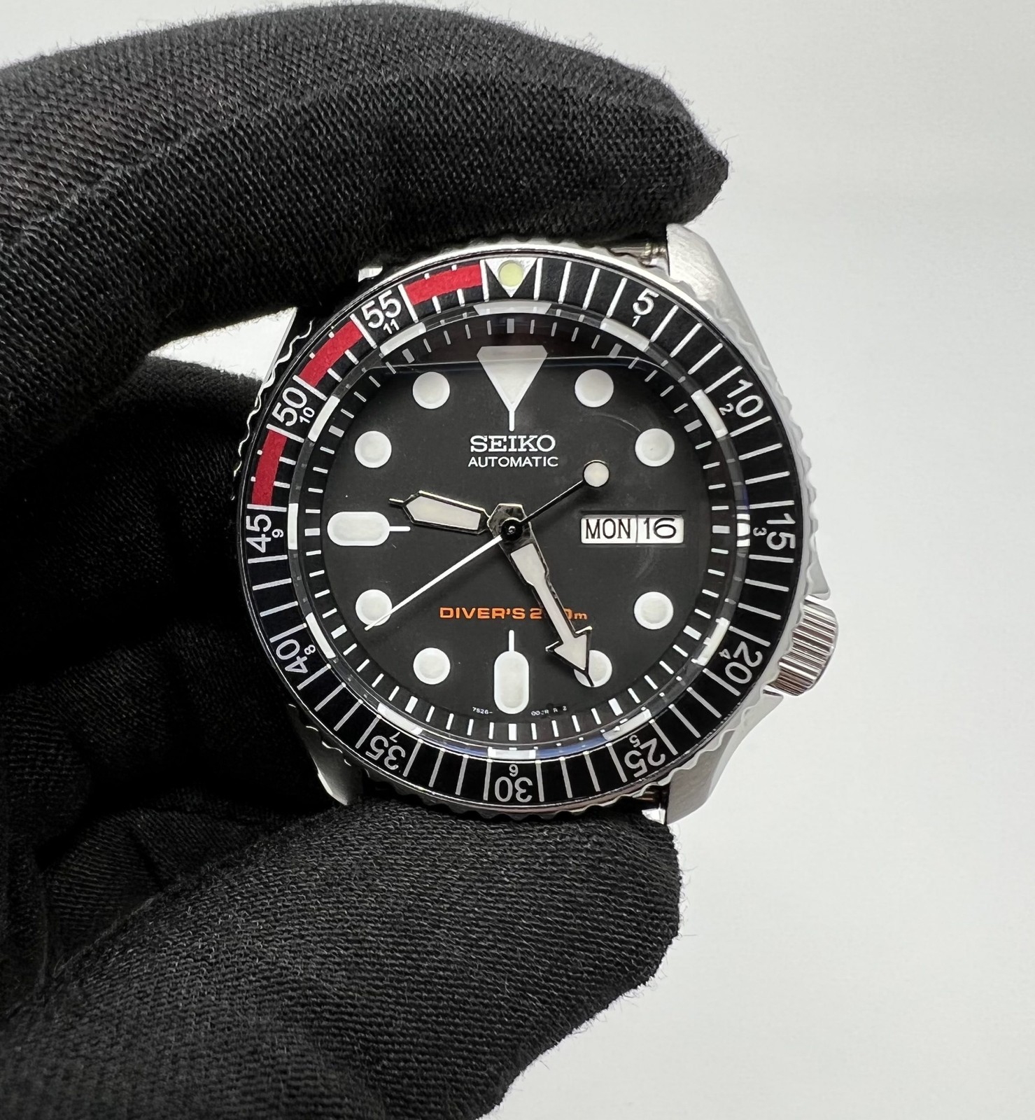 SKX007/SRPD Flat Bezel Insert – Red/Black/Silver – 5/55 – CT6104