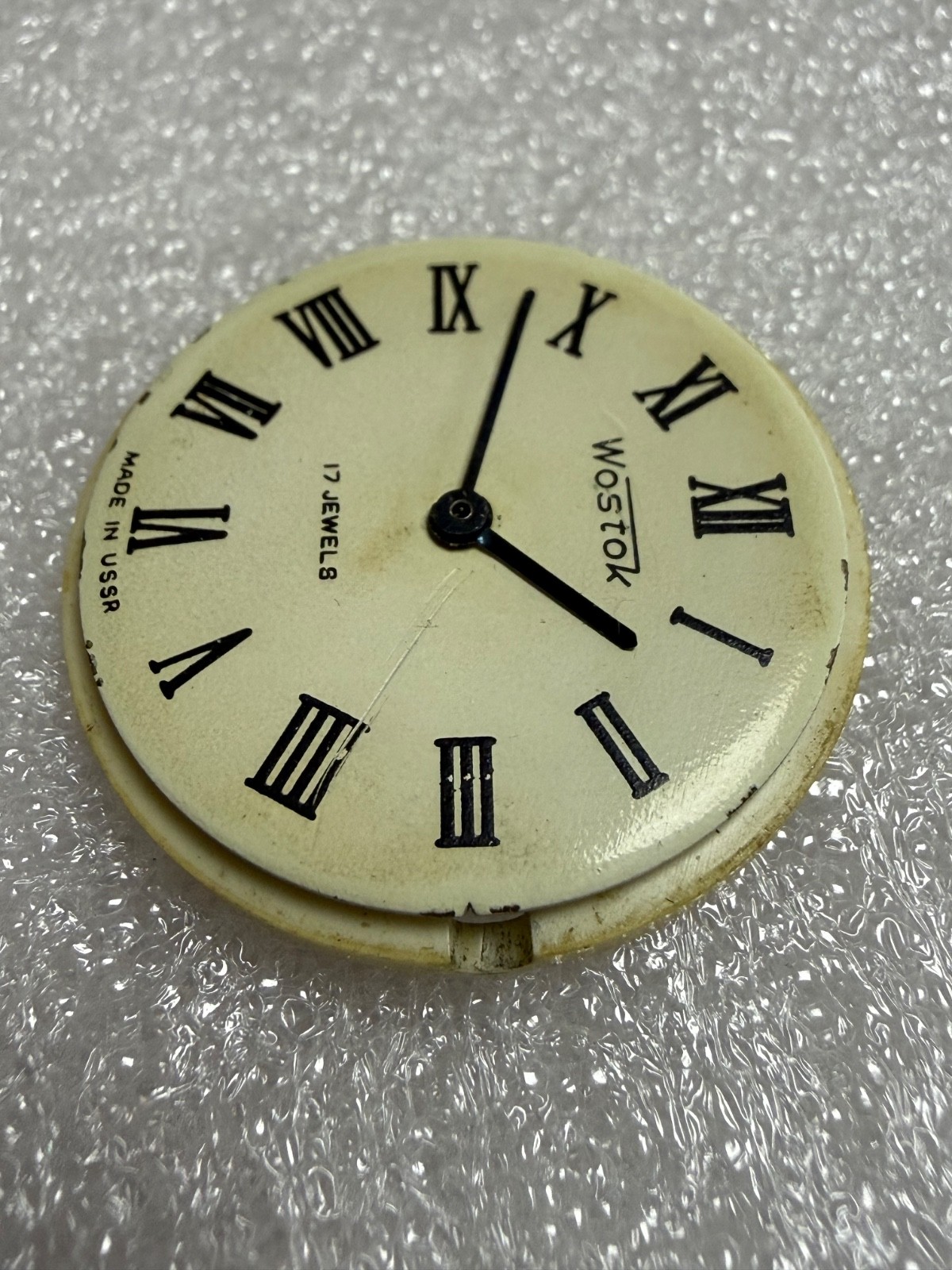 Watch movement USSR Vostok Cal.2409A plus Dial.For parts.