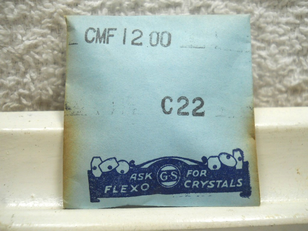 GS CMF1200 Watch Crystal For Hilton – 38.5 x 19.0 mm – Replacement / Repair Part