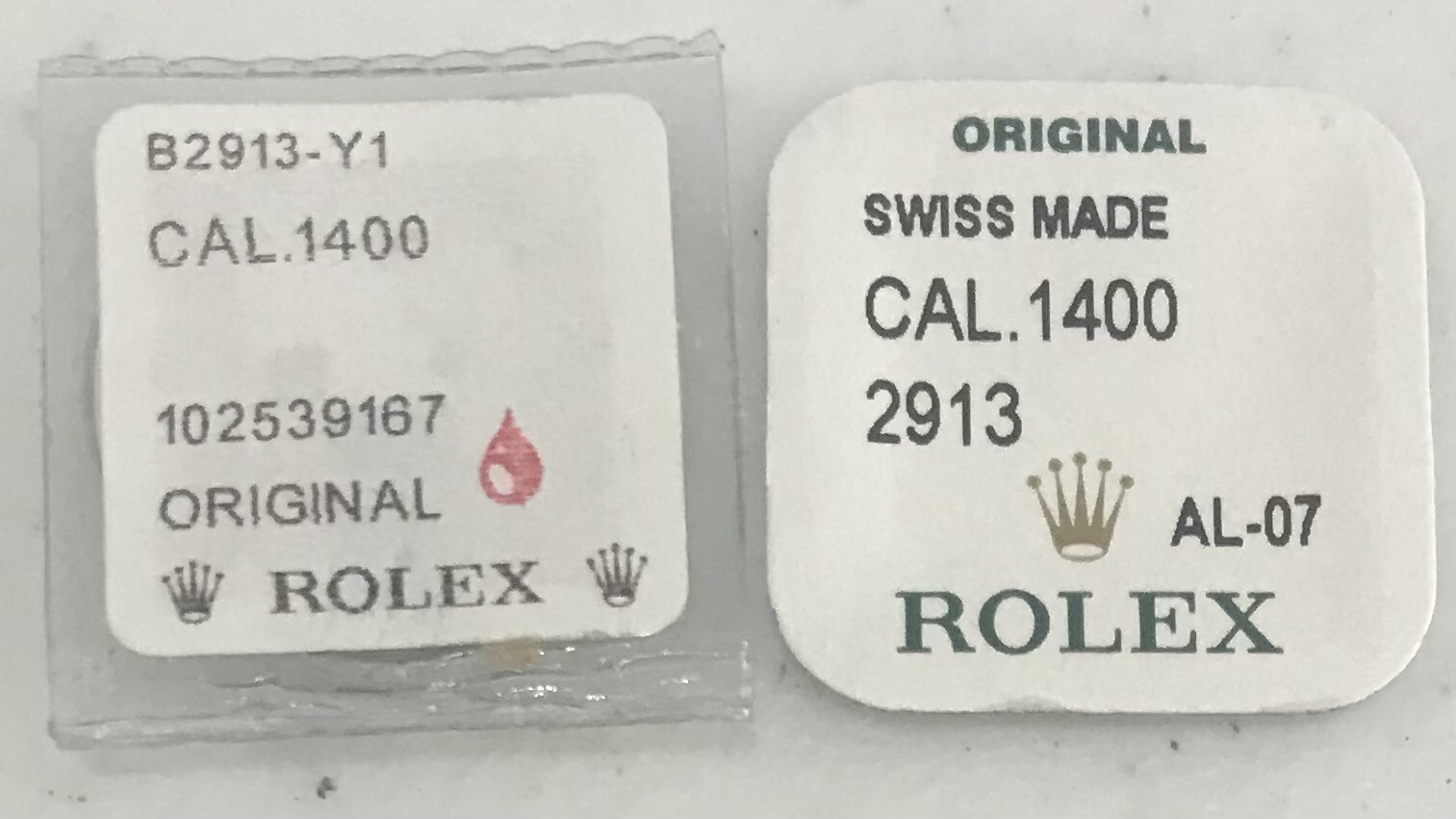 Rolex Calibre 1400 Mainspring #2913 – New Sealed package