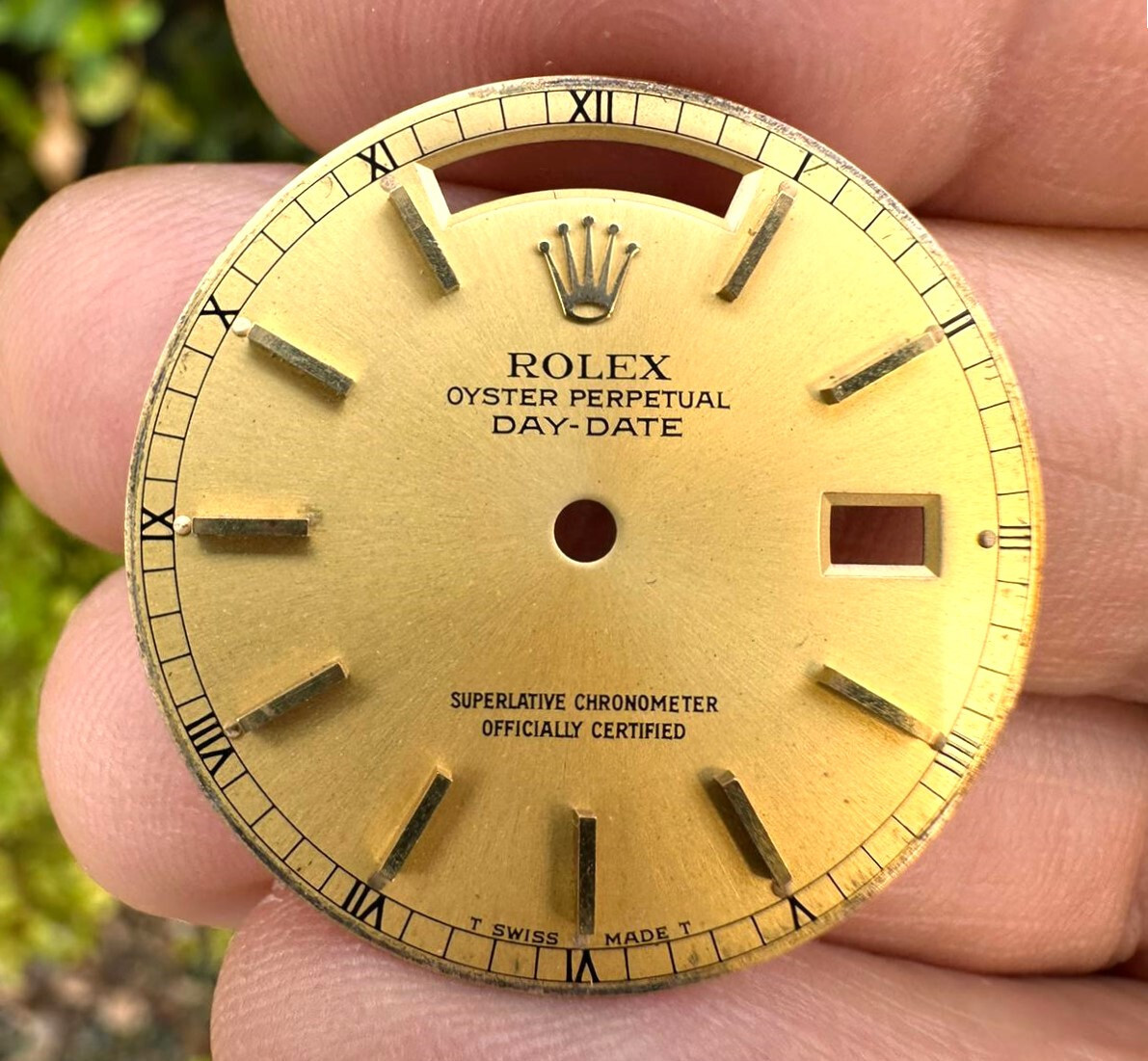 Rolex Oyster Perpetual Day-Date Marked Beyeler Dial Ref. 18038 Cal.3055 3155