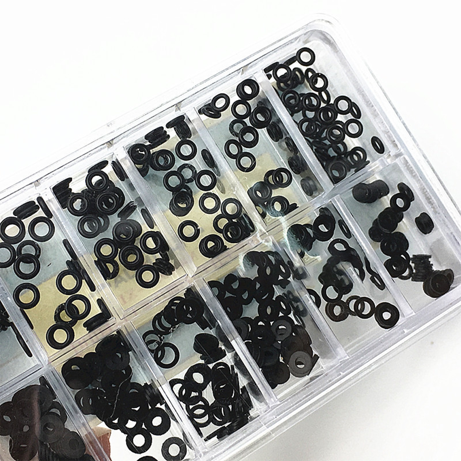 300Pack 12-Size Waterproof Rubber Watch Crown Assorted O-ring Gasket Assortment