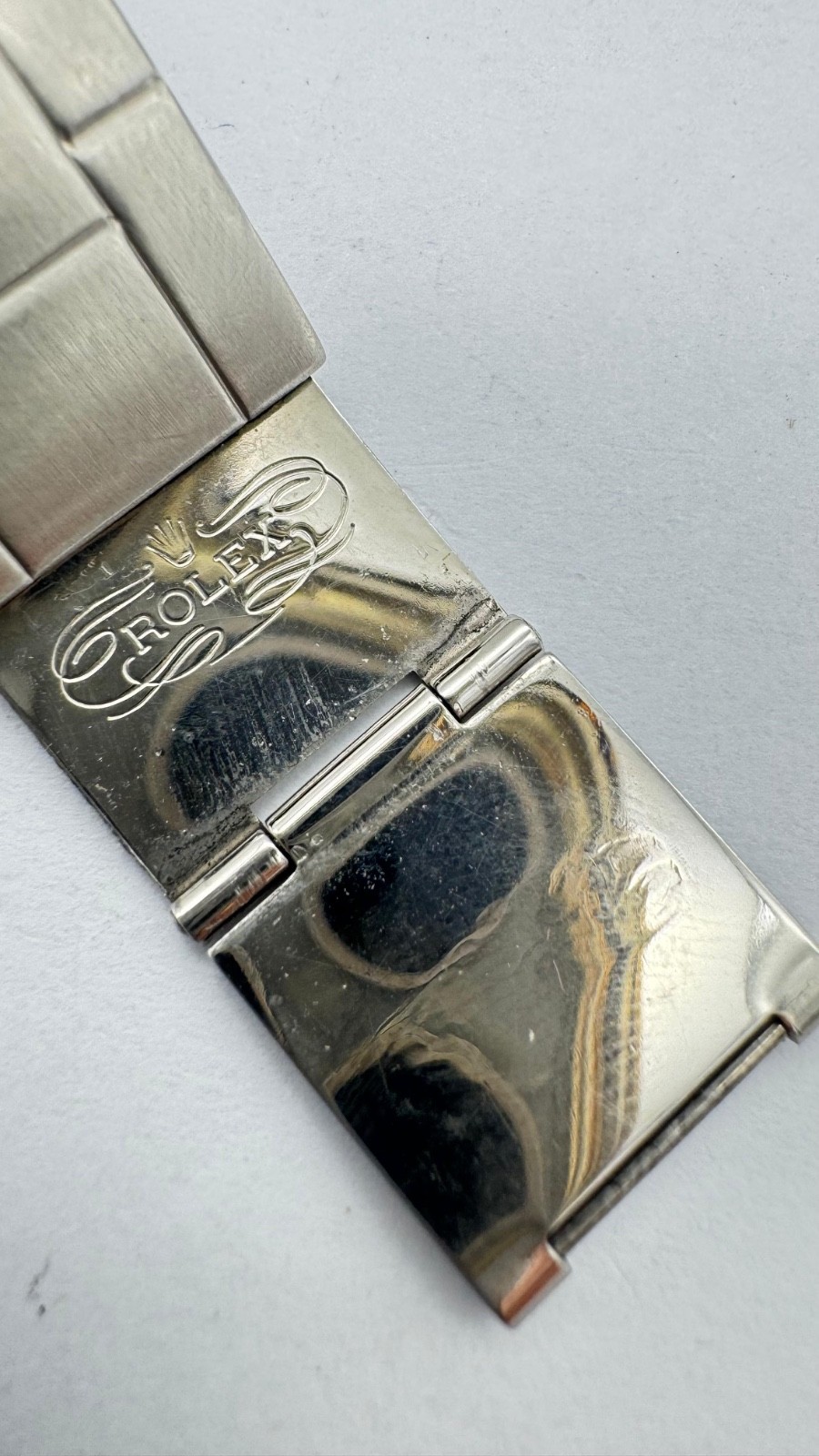 Vintage Rolex 93153-18 Two Tone 18K/SS Clasp 20mm Oyster Submariner 16613