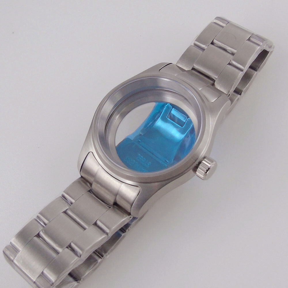 36MM 39MM Poilt 20ATM Dive Watch Case Glass Back Fit Nh35 Nh36 Pt5000 Sapphire