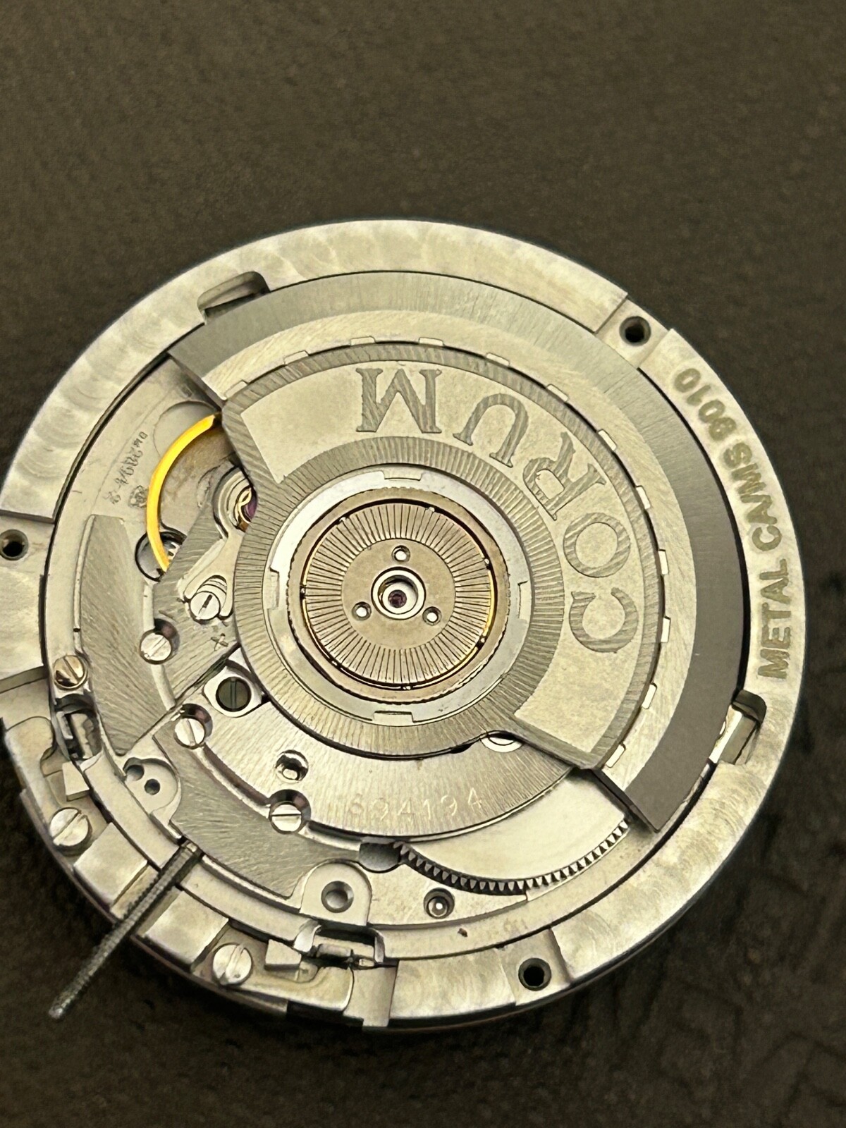 Corum Admiral*s Cup Chronograph Movement ETA 2894 Working need service Black
